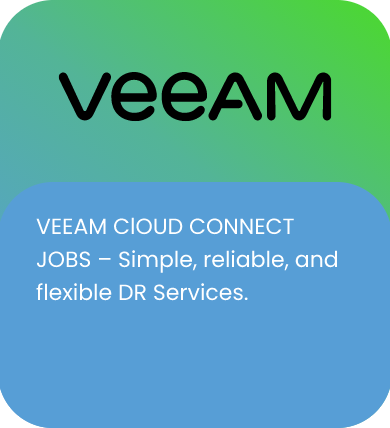 solutions panel veeam connect jobs